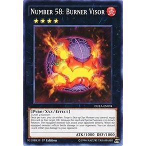 Image for Number 58: Burner Visor (DUEA-EN094) (DUEA) - YuGiOh