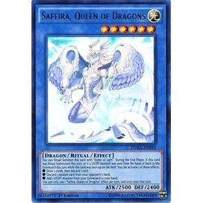 Image for Saffira, Queen of Dragons (DUEA-EN050) (DUEA) - YuGiOh