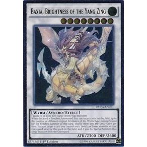 Image for Baxia, Brightness of the Yang Zing (UTR) (DUEA-EN051) (DUEA) - YuGiOh