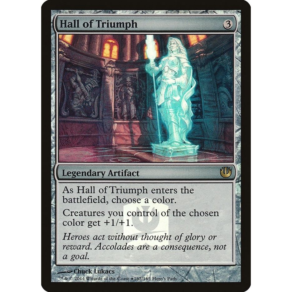 Image for Hall of Triumph (162) (GAME) - Magic: The Gathering