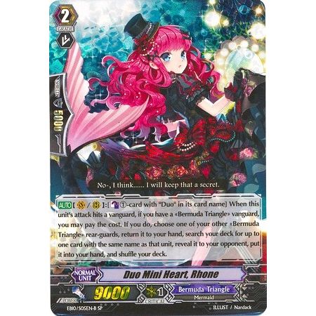 Image for Duo Mini Heart, Rhone (Black) (SP) (EB10/S05EN-B) (EB10) - Cardfight Vanguard