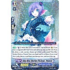 Image for Duo Blue Marine Chateau, Thames (Black) (EB10/013EN-B) (EB10) - Cardfight Vanguard