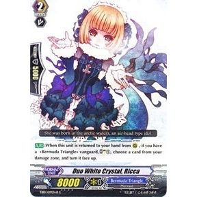 Image for Duo White Crystal, Ricca (Black) (EB10/019EN-B) (EB10) - Cardfight Vanguard