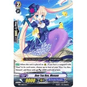 Image for Duo Toy Box, Menam (Black) (EB10/018EN-B) (EB10) - Cardfight Vanguard