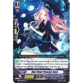 Image for Duo Clear Parasol, Kura (Black) (EB10/026EN-B) (EB10) - Cardfight Vanguard