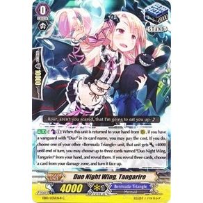 Image for Duo Night Wing, Tangariro (Black) (EB10/035EN-B) (EB10) - Cardfight Vanguard