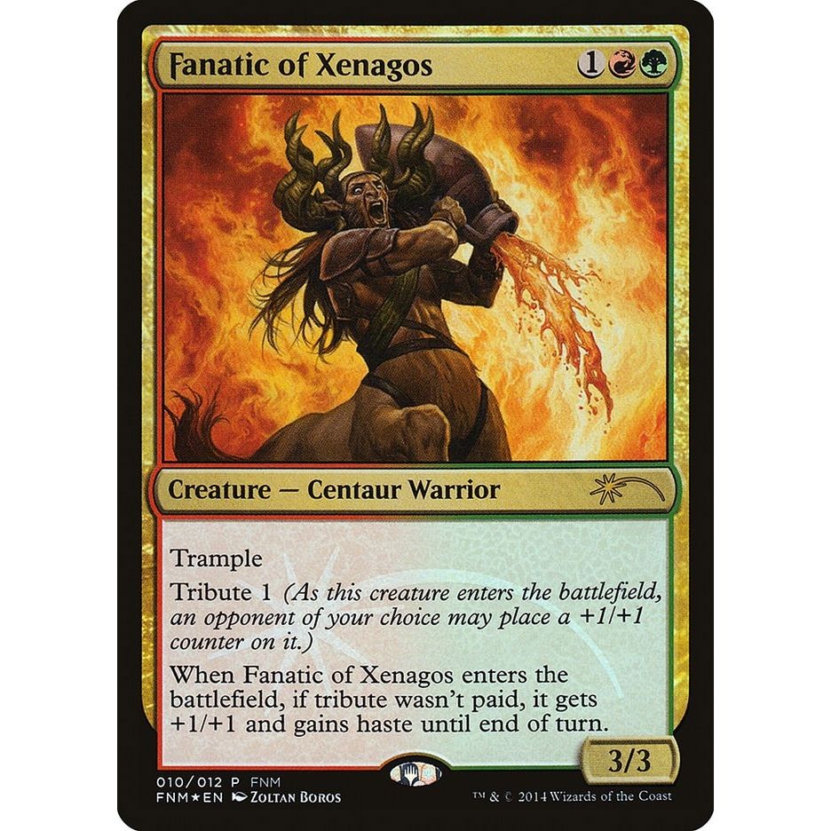 Image for Fanatic of Xenagos (10) (FNM) - Magic: The Gathering