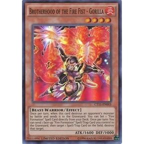 Image for Brotherhood of the Fire Fist - Gorilla (CT11-EN003) (CT11) - YuGiOh