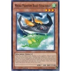 Image for Mecha Phantom Beast Stealthray (MP14-EN010) (MP14) - YuGiOh