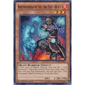 Image for Brotherhood of the Fire Fist - Wolf (MP14-EN012) (MP14) - YuGiOh