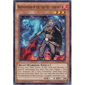 Image for Brotherhood of the Fire Fist - Leopard (MP14-EN013) (MP14) - YuGiOh