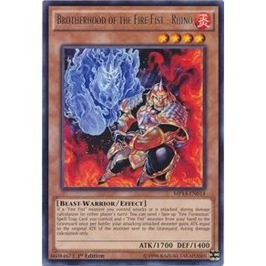 Image for Brotherhood of the Fire Fist - Rhino (MP14-EN014) (MP14) - YuGiOh
