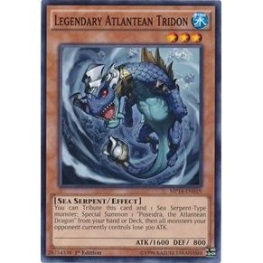 Image for Legendary Atlantean Tridon (MP14-EN019) (MP14) - YuGiOh