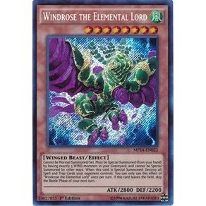 Image for Windrose the Elemental Lord (MP14-EN022) (MP14) - YuGiOh