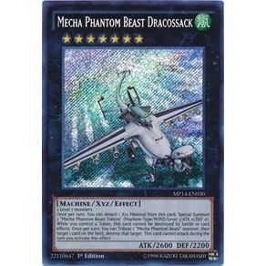Image for Mecha Phantom Beast Dracossack (MP14-EN030) (MP14) - YuGiOh