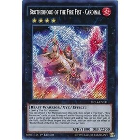 Image for Brotherhood of the Fire Fist - Cardinal (MP14-EN031) (MP14) - YuGiOh