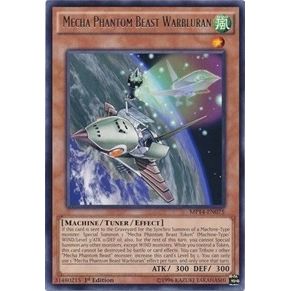 Image for Mecha Phantom Beast Warbluran (MP14-EN075) (MP14) - YuGiOh