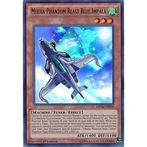 Image for Mecha Phantom Beast Blue Impala (MP14-EN076) (MP14) - YuGiOh