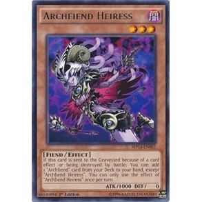 Image for Archfiend Heiress (MP14-EN082) (MP14) - YuGiOh