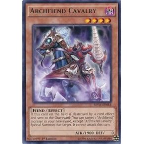 Image for Archfiend Cavalry (MP14-EN083) (MP14) - YuGiOh