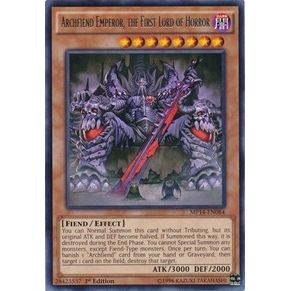 Image for Archfiend Emperor, the First Lord of Horror (MP14-EN084) (MP14) - YuGiOh