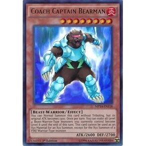 Image for Coach Captain Bearman (MP14-EN118) (MP14) - YuGiOh