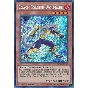 Image for Coach Soldier Wolfbark (MP14-EN119) (MP14) - YuGiOh