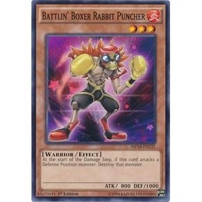 Image for Battlin' Boxer Rabbit Puncher (MP14-EN131) (MP14) - YuGiOh