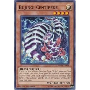 Image for Bujingi Centipede (MP14-EN148) (MP14) - YuGiOh