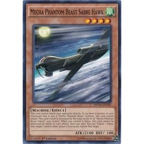 Image for Mecha Phantom Beast Sabre Hawk (MP14-EN149) (MP14) - YuGiOh