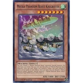 Image for Mecha Phantom Beast Kalgriffin (MP14-EN150) (MP14) - YuGiOh