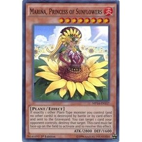 Image for Mariña, Princess of Sunflowers (MP14-EN157) (MP14) - YuGiOh