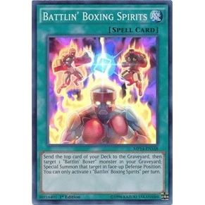 Image for Battlin' Boxing Spirits (MP14-EN168) (MP14) - YuGiOh