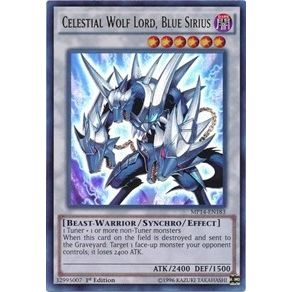 Image for Celestial Wolf Lord, Blue Sirius (MP14-EN183) (MP14) - YuGiOh