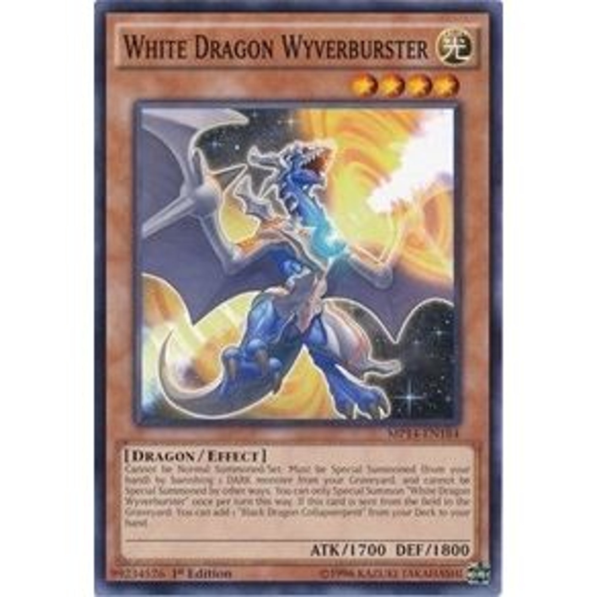 Image for White Dragon Wyverburster (MP14-EN184) (MP14) - YuGiOh