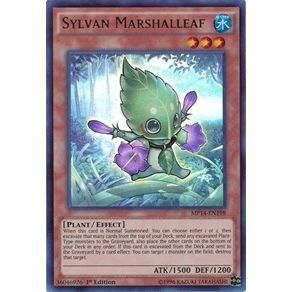 Image for Sylvan Marshalleaf (MP14-EN198) (MP14) - YuGiOh