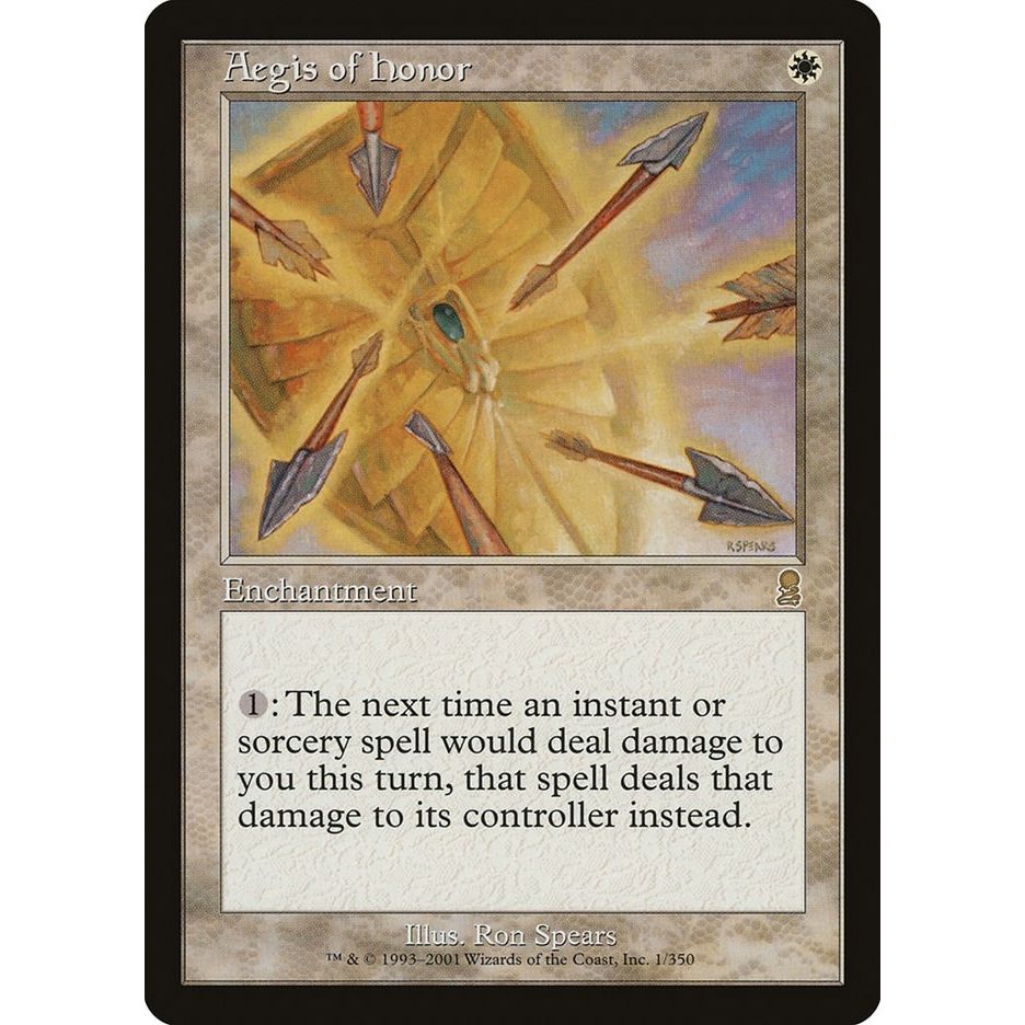Image for Aegis of Honor (1) (ODY) - Magic: The Gathering