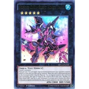 Image for Number C101: Silent Honor DARK (MP14-EN218) (MP14) - YuGiOh