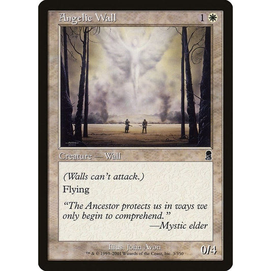 Image for Angelic Wall (3) (ODY) - Magic: The Gathering