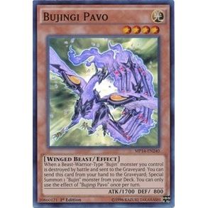 Image for Bujingi Pavo (MP14-EN240) (MP14) - YuGiOh
