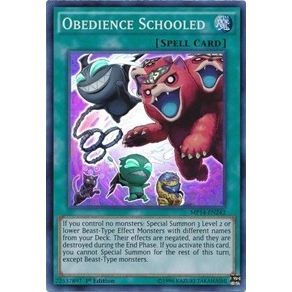 Image for Obedience Schooled (MP14-EN242) (MP14) - YuGiOh