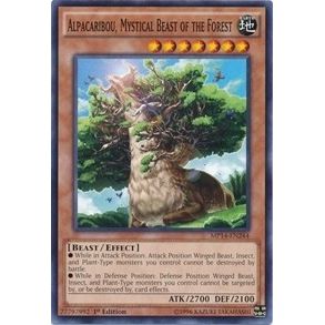 Image for Alpacaribou, Mystical Beast of the Forest (MP14-EN244) (MP14) - YuGiOh