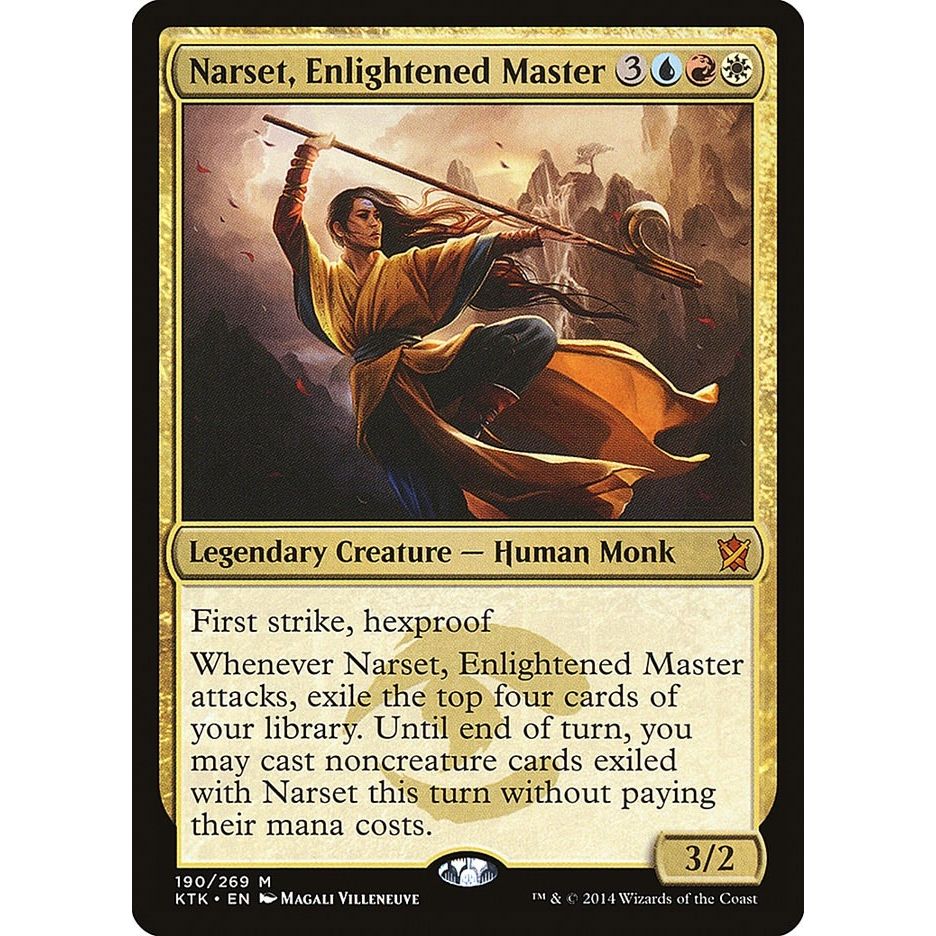Image for Narset, Enlightened Master (190) (KTK) - Magic: The Gathering