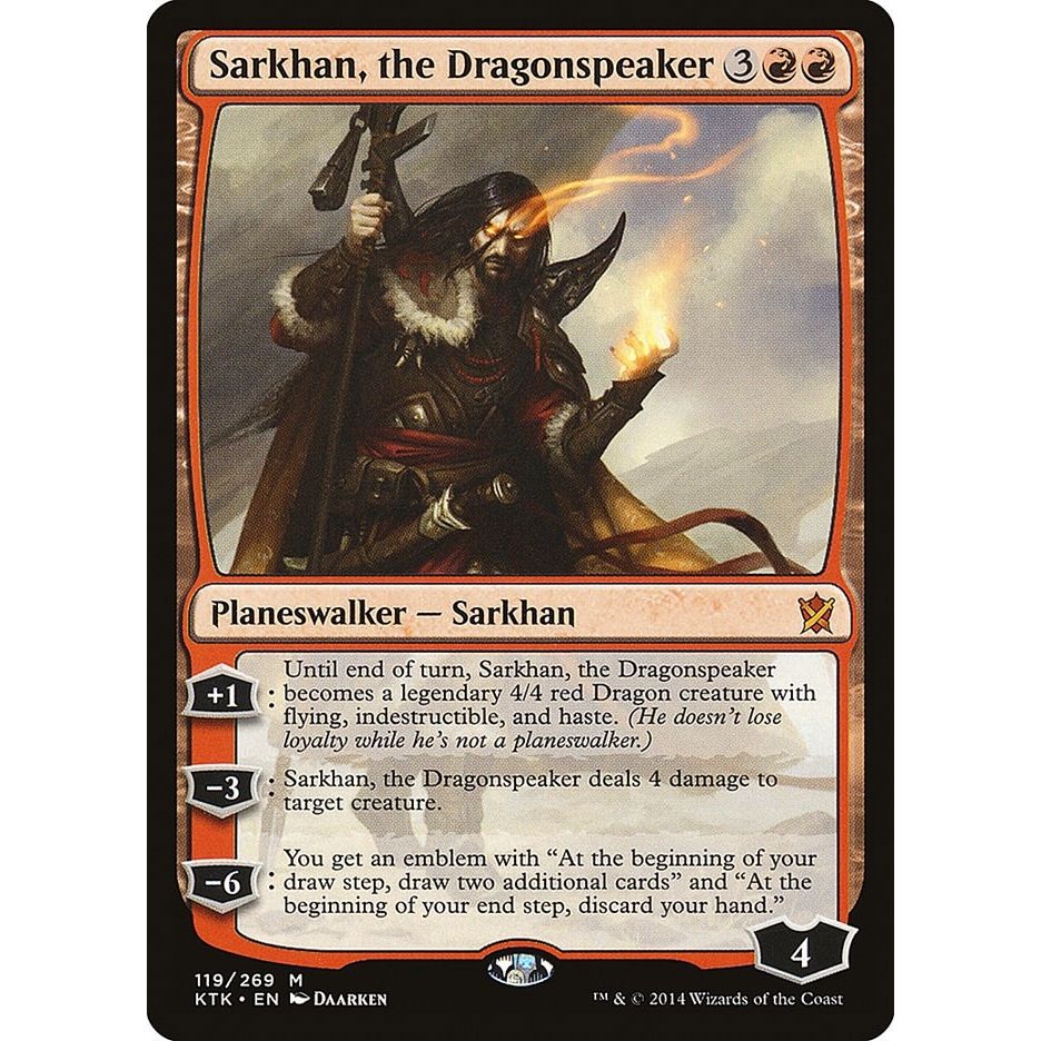 Image for Sarkhan, the Dragonspeaker (119) (KTK) - Magic: The Gathering