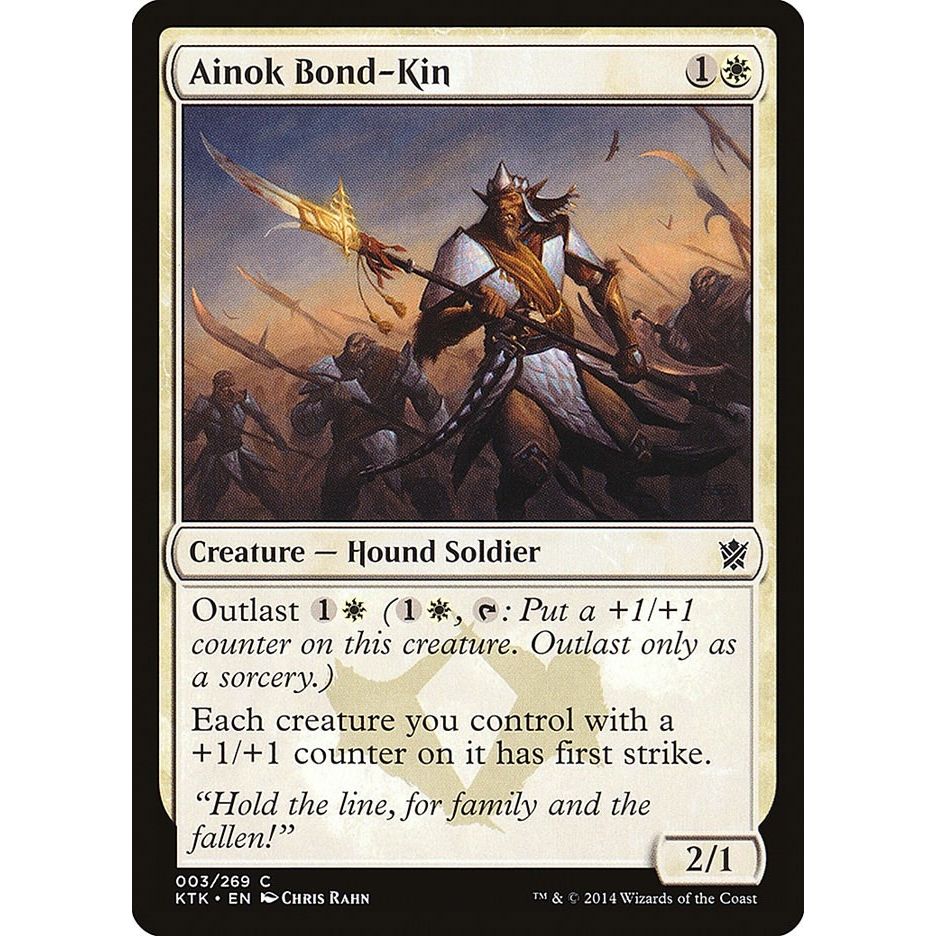 Image for Ainok Bond-Kin (3) (KTK) - Magic: The Gathering
