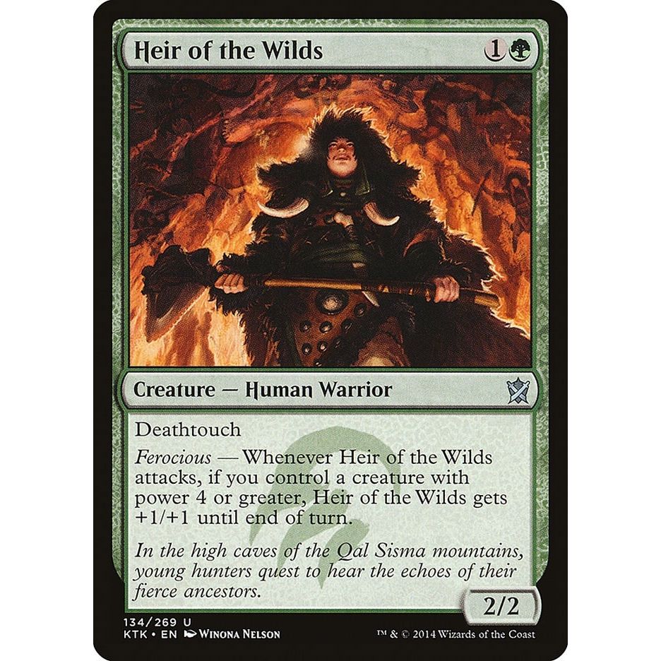Image for Heir of the Wilds (134) (KTK) - Magic: The Gathering