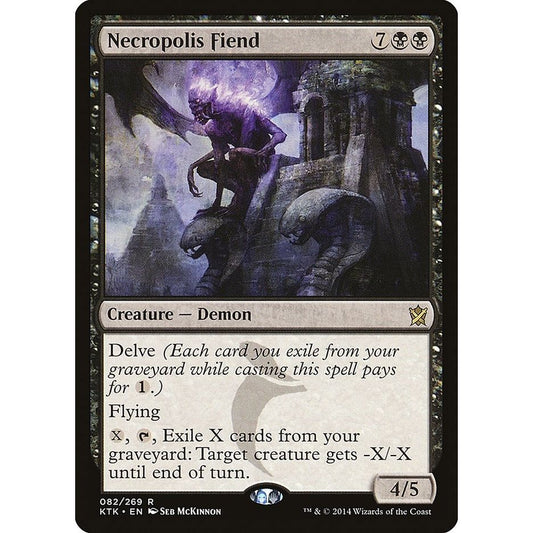 Image for Necropolis Fiend (82) (KTK) - Magic: The Gathering