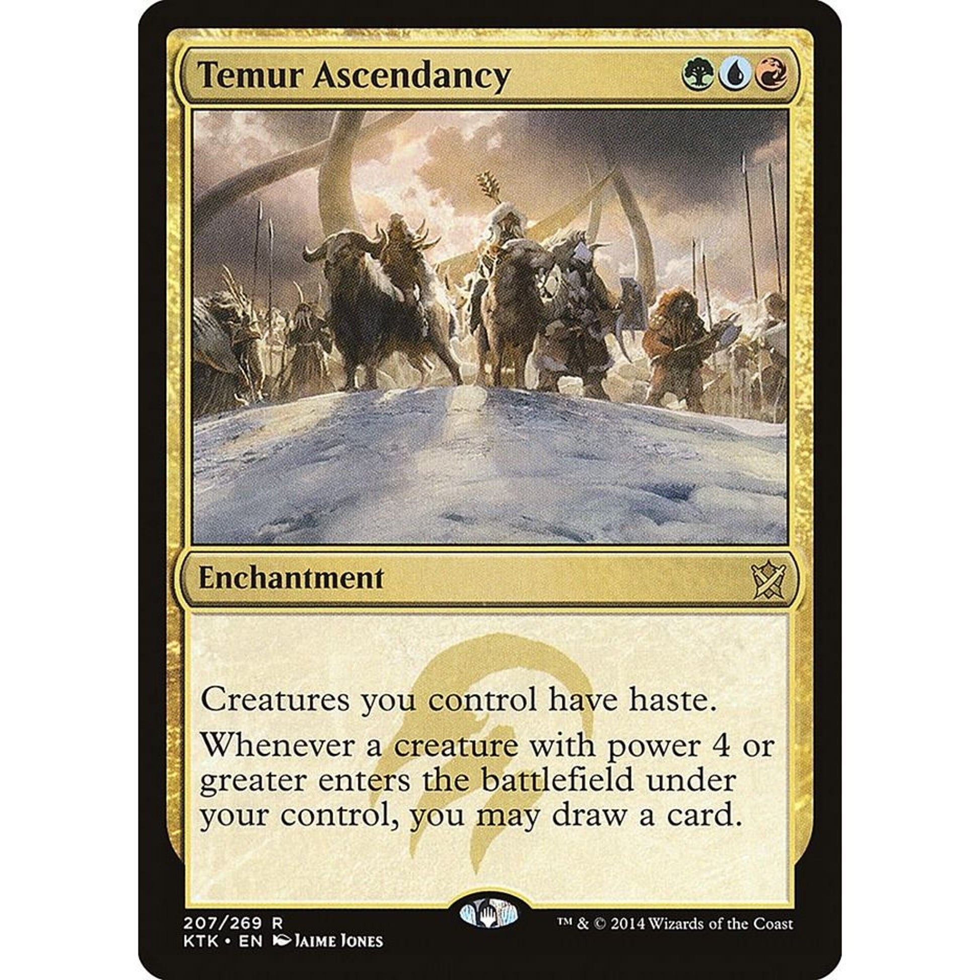 Image for Temur Ascendancy (207) (KTK) - Magic: The Gathering