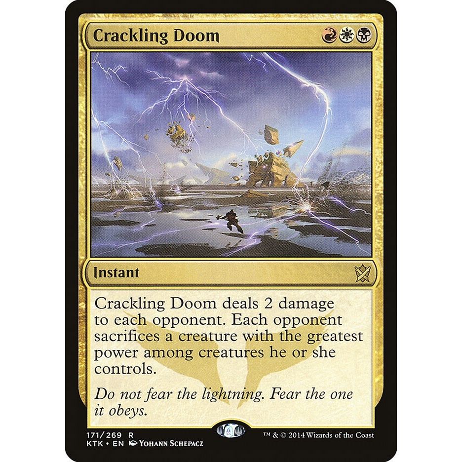 Image for Crackling Doom (171) (KTK) - Magic: The Gathering