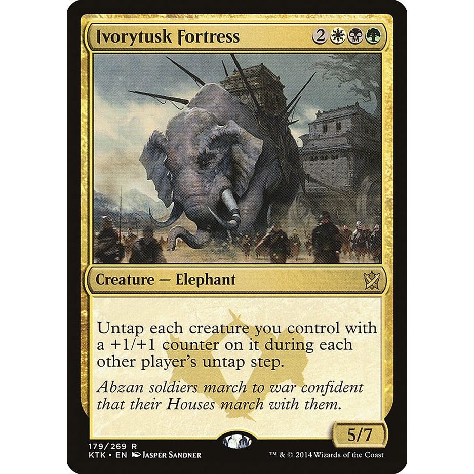 Image for Ivorytusk Fortress (179) (KTK) - Magic: The Gathering